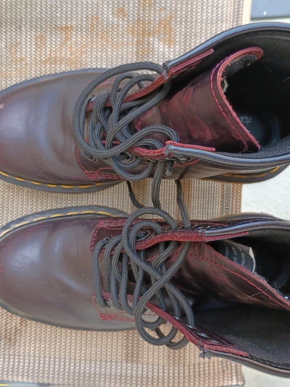 Dr.martens Cherry 🍒 Red Arcadia 7 USL - Picture 5 of 7